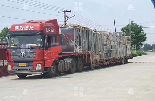 自動化粉條機、方便粉絲生產(chǎn)線**車已抵達天津