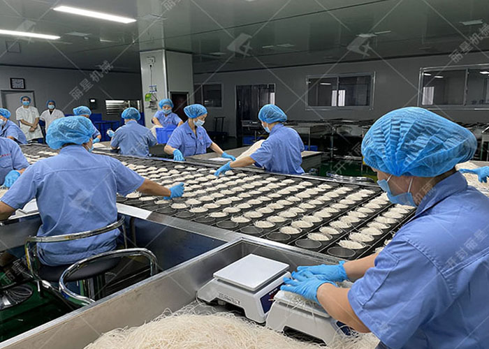 麗星速食方便粉絲設(shè)備多元化生產(chǎn)，淀粉原料適配超廣泛